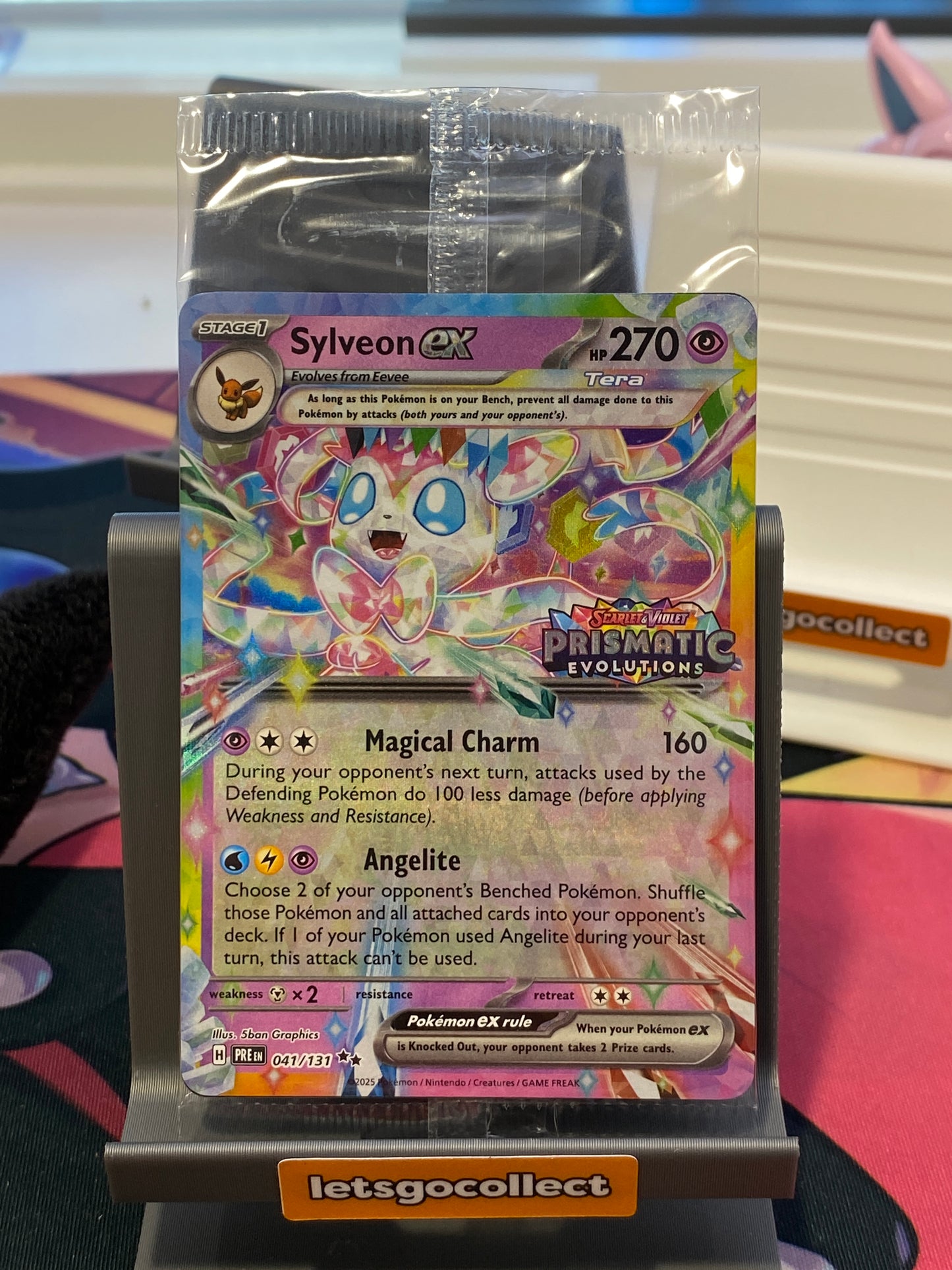 Sylveon ex 041/131 stamp promo