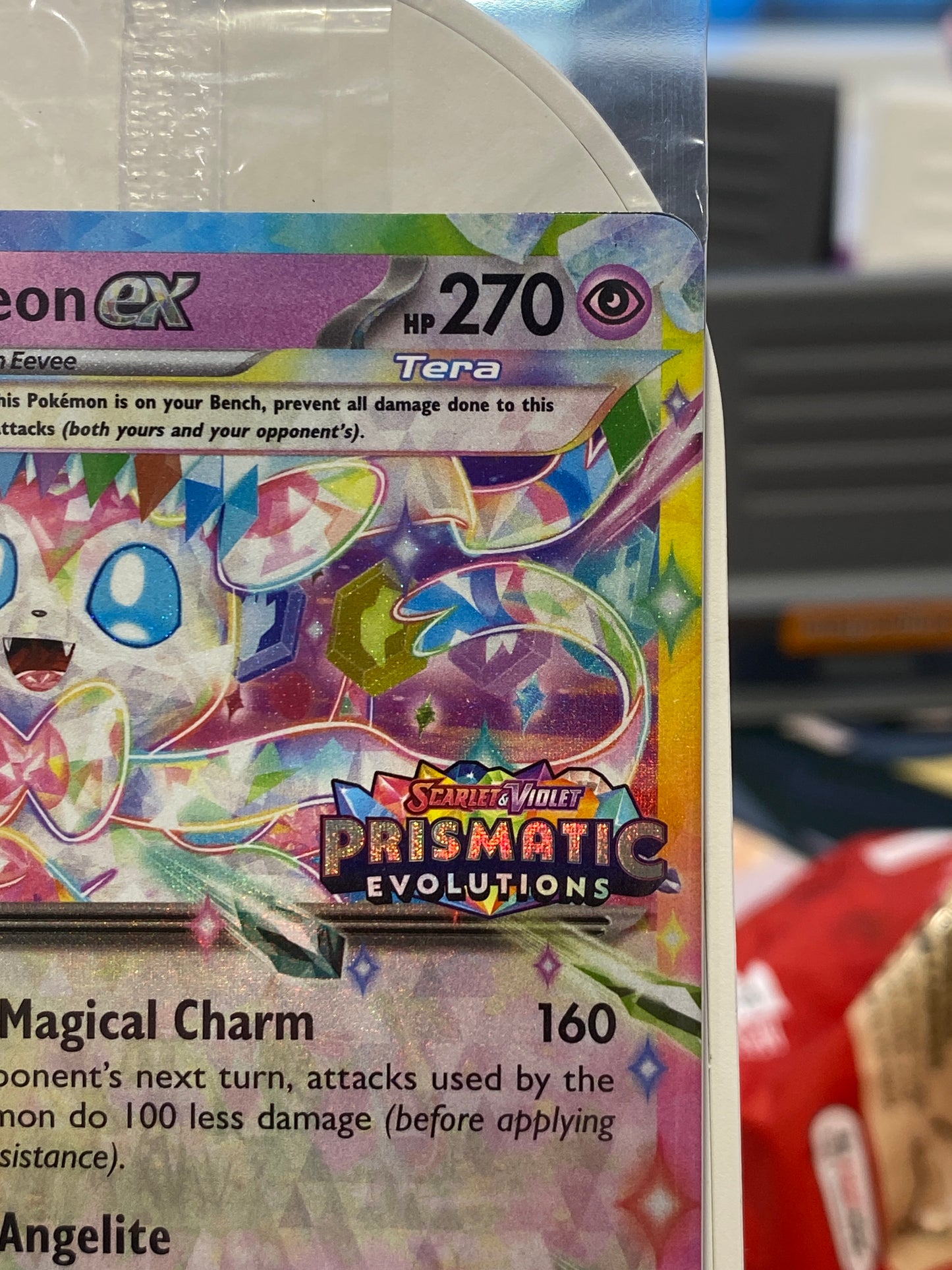 Sylveon ex 041/131 stamp promo