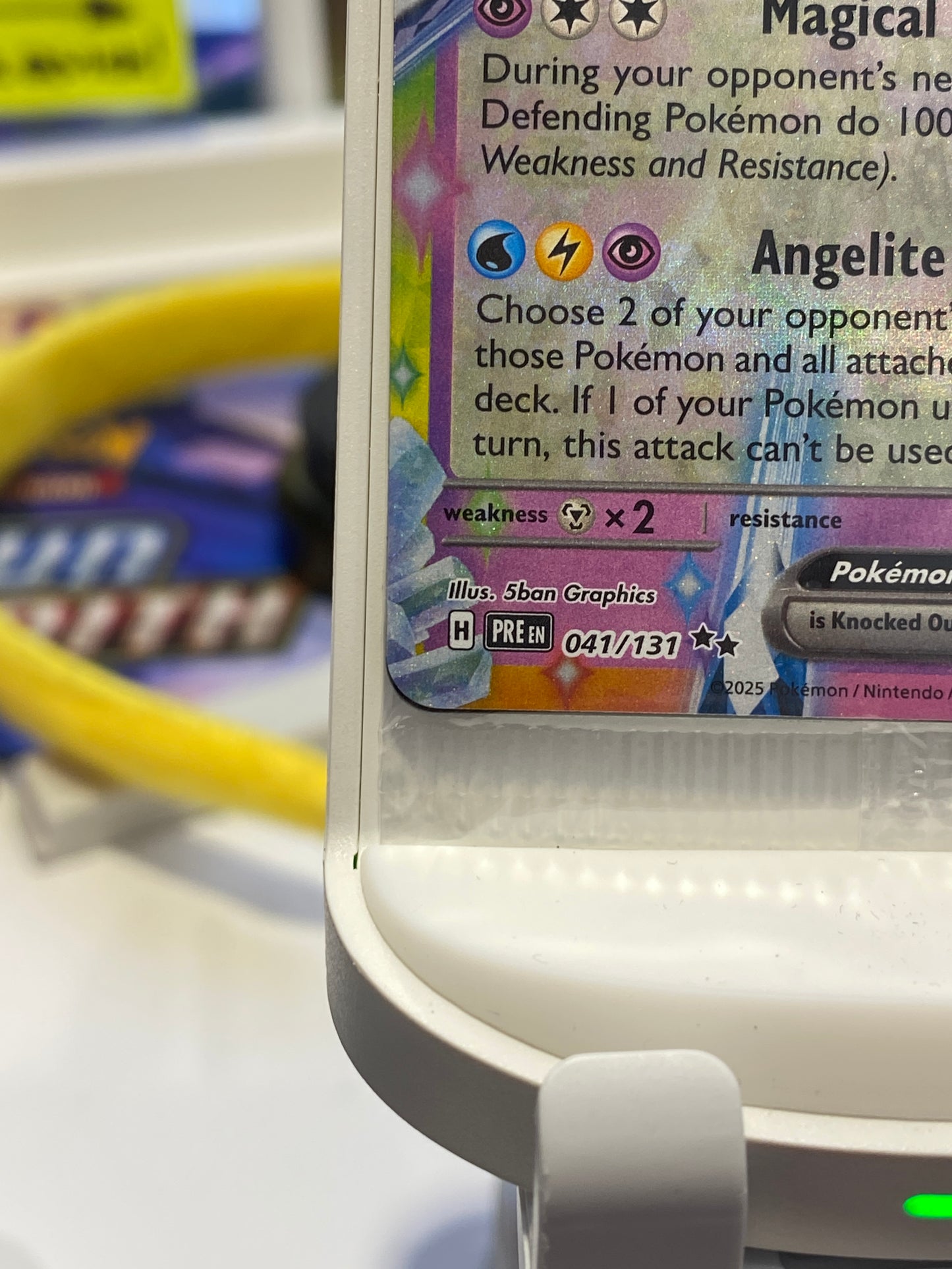 Sylveon ex 041/131 stamp promo