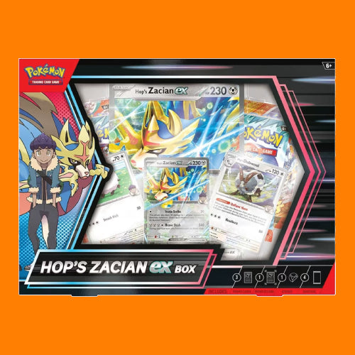 Hop's Zacian Ex Box