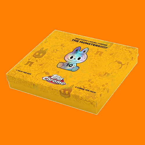 Topps 2025 Chrome Labubu The Monsters 10th Anniversary Box