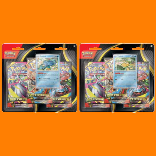 Mega Evolution Three-Booster Blister Pack