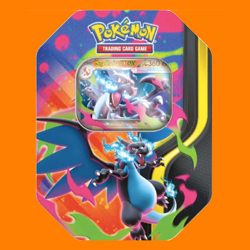 Mega ex Charizard Tin